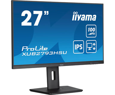 Iiyama 27"  XUB2793HSU-B7 - Ecran PC Iiyama - grosbill-pro.com - 2