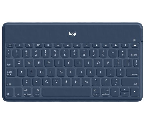 Grosbill Clavier PC Logitech KEYS-TO-GO CLASSIC BLUE