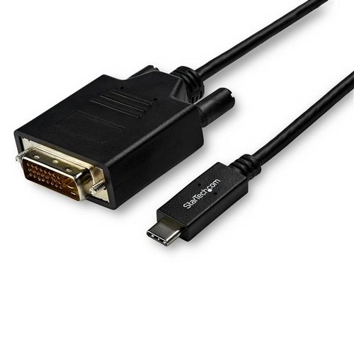 Cable USB-C to DVI 3m/10ft 1920/1200 - Achat / Vente sur grosbill-pro.com - 0