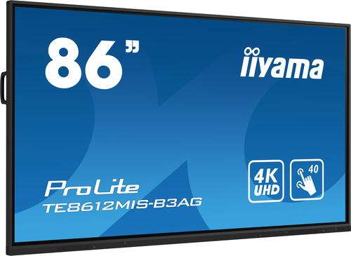 Iiyama TE8612MIS-B3AG (TE8612MIS-B3AG) - Achat / Vente Affichage collaboratif sur grosbill-pro.com - 1