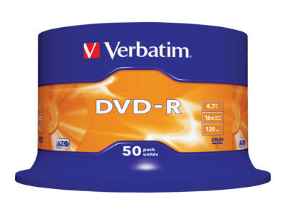 Verbatim DVD-R x 50 - 4.7 Go - 0