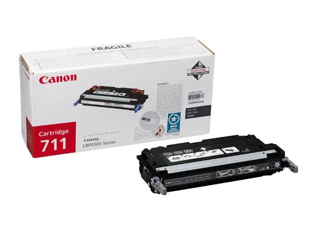 Toner 711 Noir 6000p - 1660B002 pour imprimante Laser Canon - 0