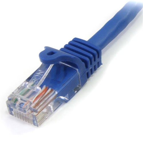 1m Blue Snagless UTP Cat5e Patch Cable - Achat / Vente sur grosbill-pro.com - 1