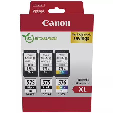 Imprimante multifonction Canon Bundle PIXMA TS3550i + Pack de 3 cartouches - 8