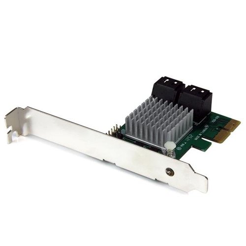 4 Port PCIe SATA III Controller Card - Achat / Vente sur grosbill-pro.com - 0