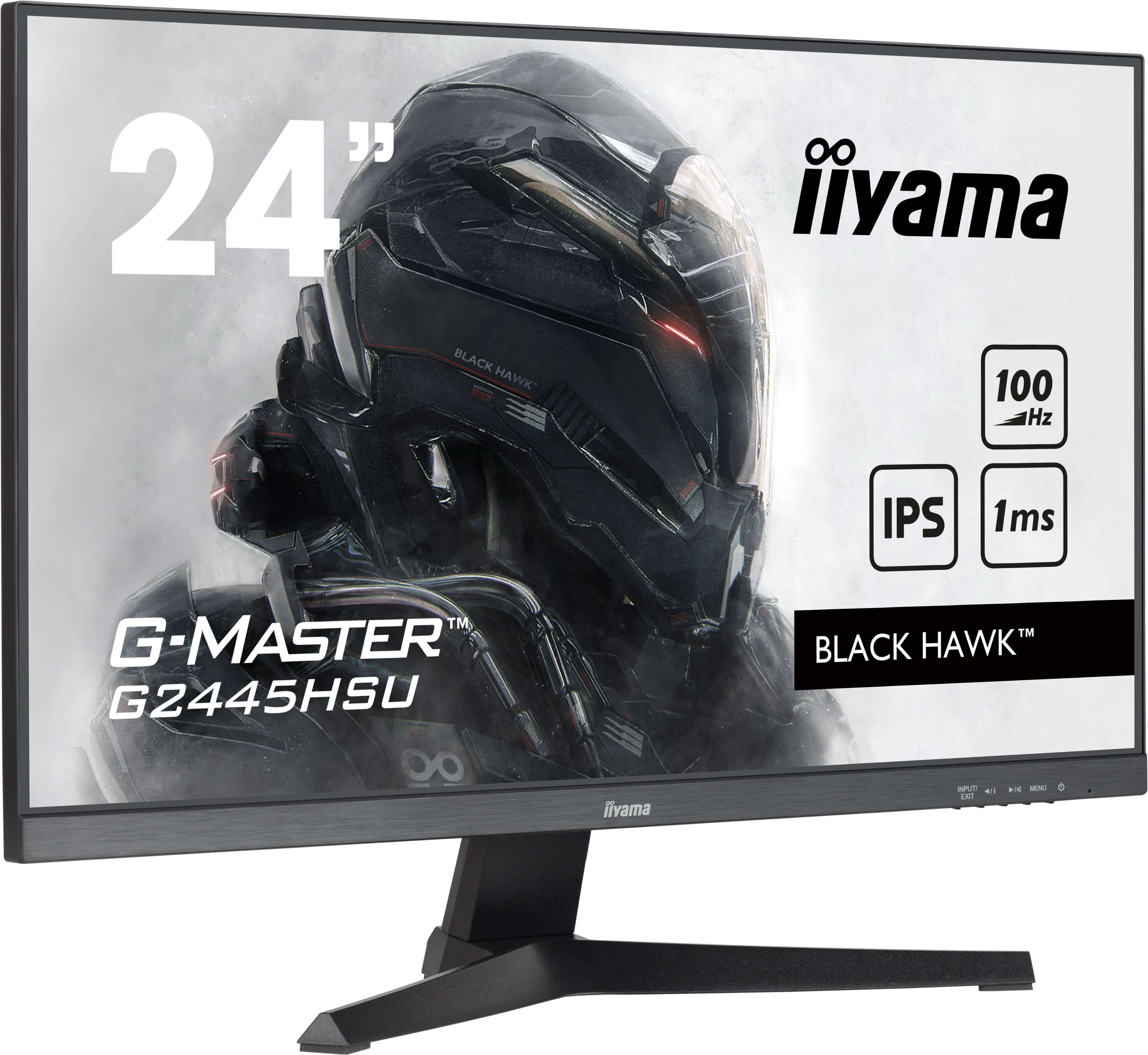 Iiyama 24"  G2445HSU-B2 - Ecran PC Iiyama - grosbill-pro.com - 1