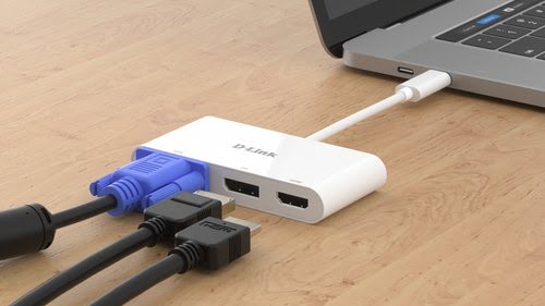 3-in-1 USB-C HDMI/VGA/DisplayPort - Achat / Vente sur grosbill-pro.com - 3