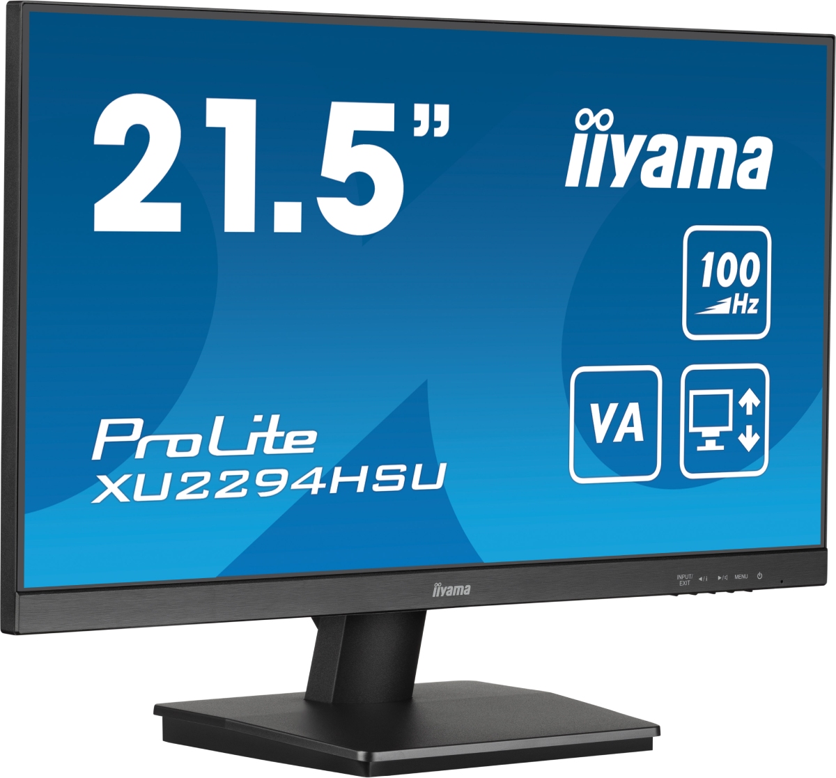 Iiyama 22"  XUB2294HSU-B6 - Ecran PC Iiyama - grosbill-pro.com - 1