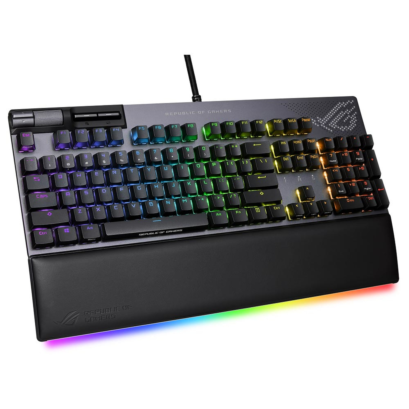 Asus ROG Strix Flare II Animate - Clavier PC Asus - grosbill-pro.com - 2