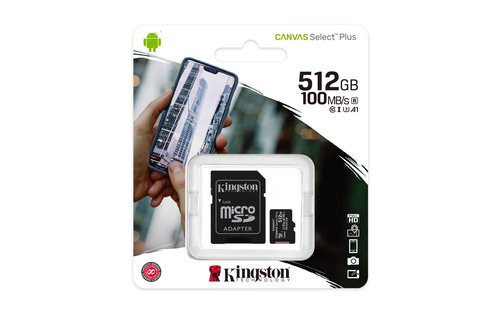 512GB micSDXC 100R A1 C10 Card+ADP - Achat / Vente sur grosbill-pro.com - 4
