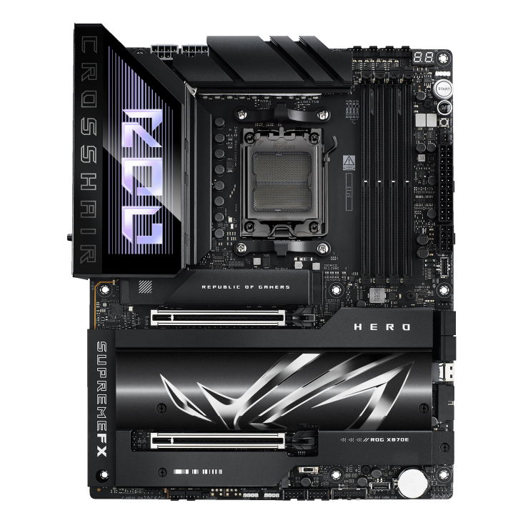 Asus ROG CROSSHAIR X870E HERO ATX  - Carte mère Asus - grosbill-pro.com - 12