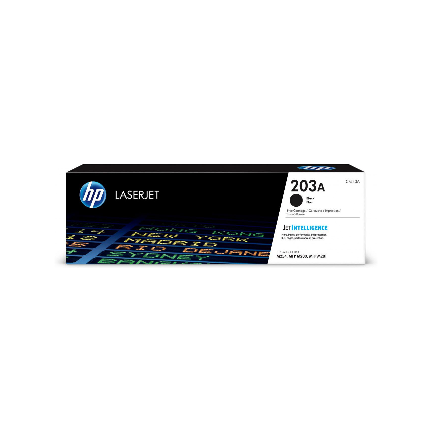 Toner Noir 203A 1400 pages - CF540A pour imprimante  HP - 0