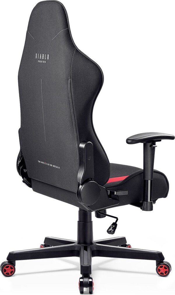 Diablo Chairs  X-Starter Noir/Rouge - Siège PC Gamer - grosbill-pro.com - 2