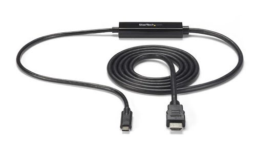 1m USB-C to HDMI Adapter Cable - 4K 30Hz - Achat / Vente sur grosbill-pro.com - 3