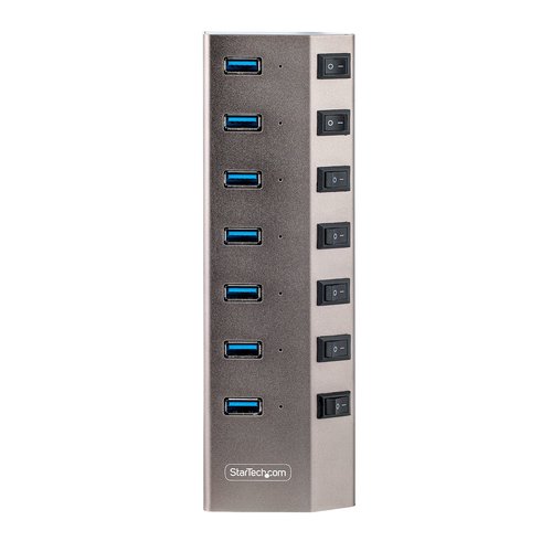 7-PORT SELF-POWERED USB-C HUB - Achat / Vente sur grosbill-pro.com - 4