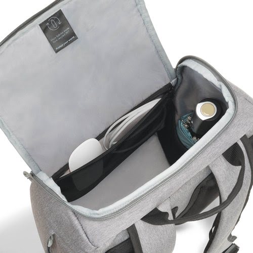 Eco Backpack MOTION 13 -15.6? Light Grey (D31876-RPET) - Achat / Vente sur grosbill-pro.com - 7