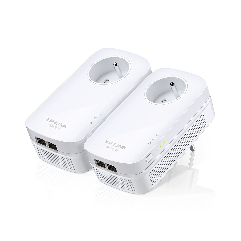 TP-Link TL-PA9025P KIT (2000Mb) avec prise - Pack de 2 - Adaptateur CPL - 1