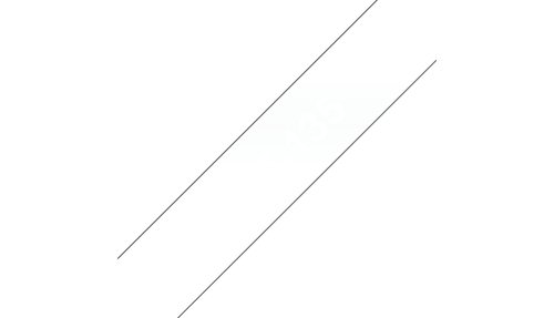 Tape/12mm white on clear f P-Touch - Achat / Vente sur grosbill-pro.com - 3