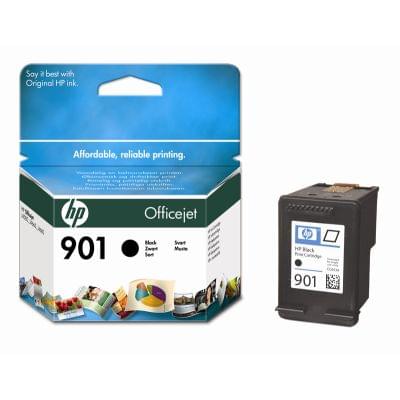 Cartouche 901 Noir - CC653AE pour imprimante Jet d'encre HP - 0