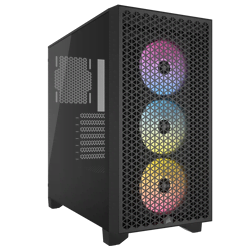 3000D Airflow RGB Noir - MT/Sans Alim/ATX-Seconde Vie-Très Bon Etat