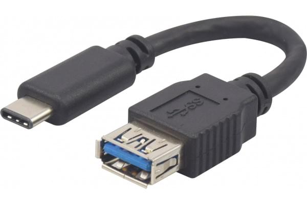 adaptateur USB 3.0 Femelle - USB C Male - Connectique PC