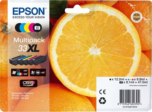 33 XL 5-COLOURS MULTIPACK - Achat / Vente sur grosbill-pro.com - 2