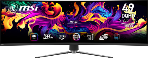 MPG 491CQP QD-OLED - 49" QD-OLED Dual QHD 144Hz