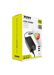 Grosbill Accessoire PC portable Port Adaptateur secteur pour Notebook Acer/Toshiba 65W