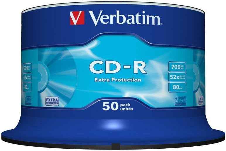 Verbatim Spindle de 50x CD-R 700Mo (80 Min) - 0