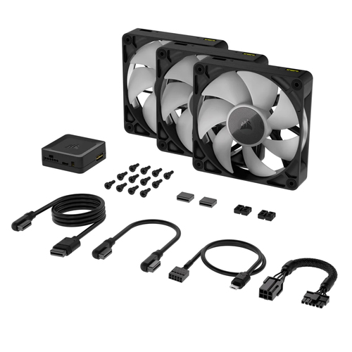 Corsair iCUE LINK RX120 RGB Triple kit - Ventilateur boîtier - 2