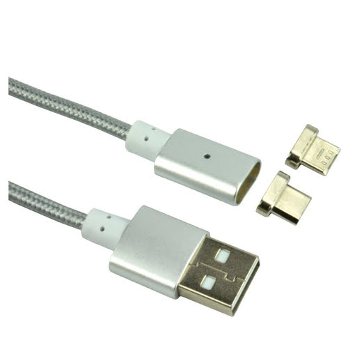 Magnetic micro USB cable 1m - Achat / Vente sur grosbill-pro.com - 0