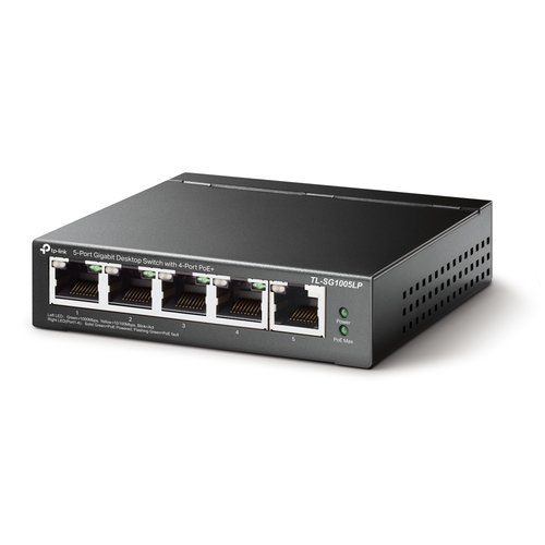 5-Port GB Desktop Switch 4-Port PoE+ - Achat / Vente sur grosbill-pro.com - 1