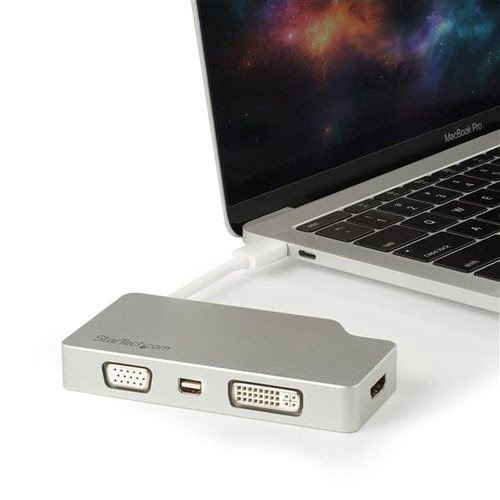 4-in-1 USB-C to VGA DVI HDMI or mDP - Achat / Vente sur grosbill-pro.com - 5