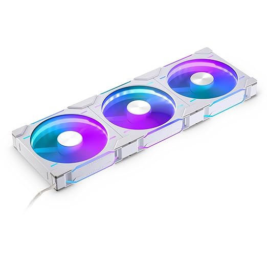 Phanteks D30 Reverse White (Pack de 3x140 mm) D-RGB - Ventilateur boîtier - 0