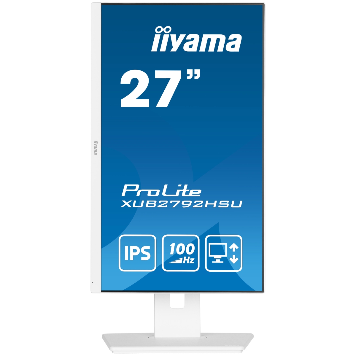 Iiyama 27"  XUB2792HSU-W6 - Ecran PC Iiyama - grosbill-pro.com - 1