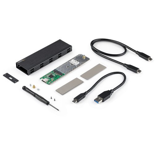 USB-C Enclosure a M.2 NVMe/PCIe/SATA SSD - Achat / Vente sur grosbill-pro.com - 5