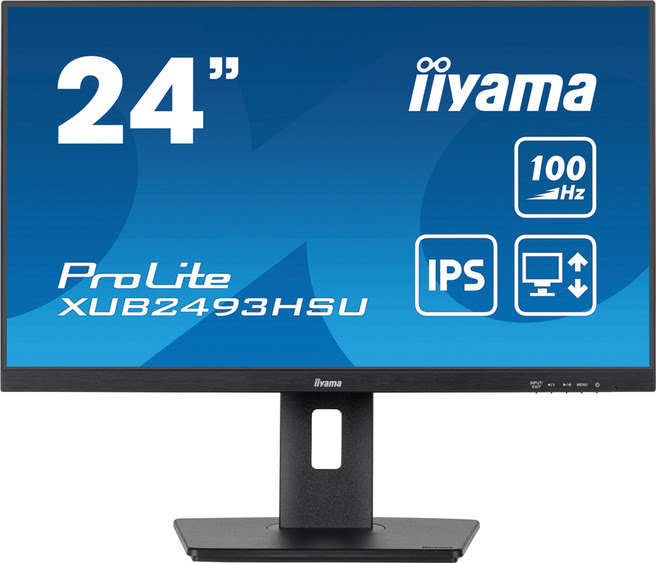 Iiyama 24"  XUB2493HSU-B6 - Ecran PC Iiyama - grosbill-pro.com - 0
