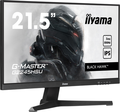 Iiyama 22"  G2245HSU-B2 - Ecran PC Iiyama - grosbill-pro.com - 1