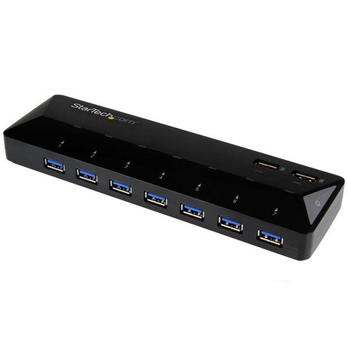 7-Pt USB 3.0 Hub+2x 2.4A Charge Ports - Achat / Vente sur grosbill-pro.com - 0