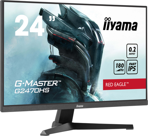 Iiyama 24"  G2470HS-B1 - Ecran PC Iiyama - grosbill-pro.com - 1