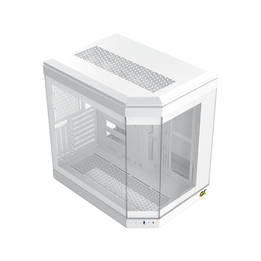 Xigmatek Cubi MT/SansAlim/E-ATX Blanc - Boîtier PC Xigmatek - 5