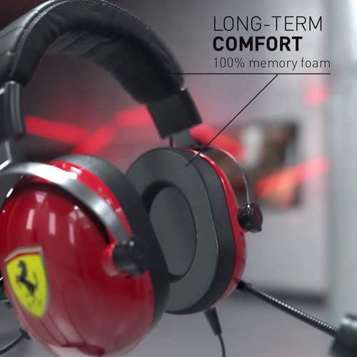 ThrustMaster FERRARI T Stereo Jaune - Micro-casque - grosbill-pro.com - 8