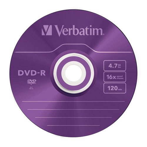 DVD-R/4.7GB 16xspd Colour 5pk SlimCase - Achat / Vente sur grosbill-pro.com - 6