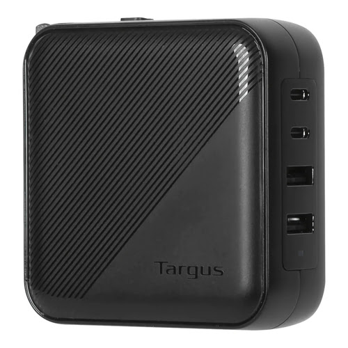 Grosbill Accessoire PC portable Targus Chargeur mural GaN 100W - 2 ports USB-C
