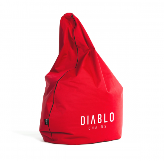 Diablo Chairs  Pouf Gamer Rouge - Siège PC Gamer - grosbill-pro.com - 0