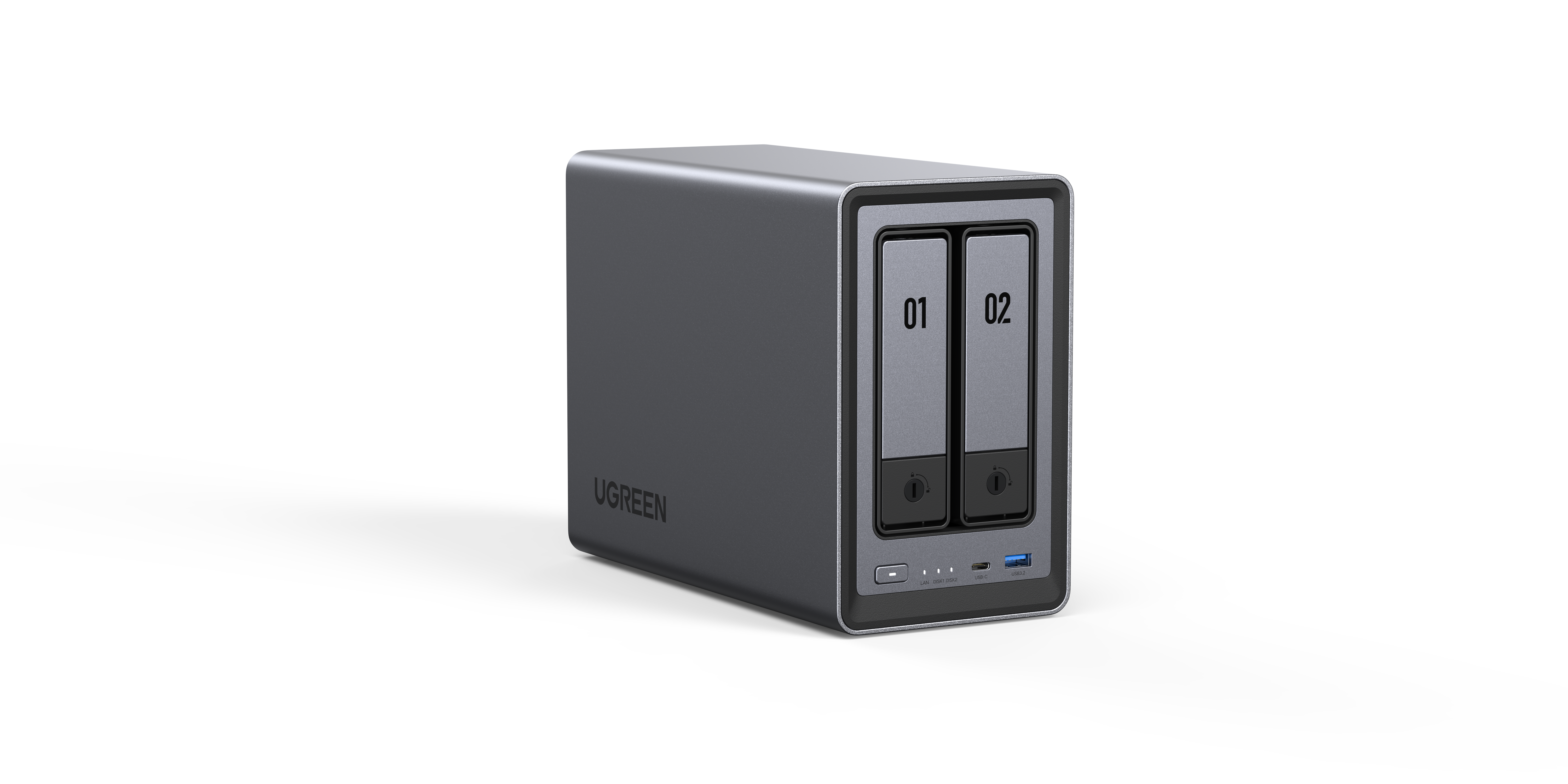 UGREEN DXP2800 - 2 Baies  - Serveur NAS UGREEN - grosbill-pro.com - 5