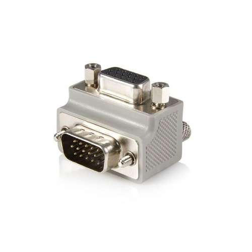 Right Angle VGA Cable Adapter Type 1 M/F - Achat / Vente sur grosbill-pro.com - 0