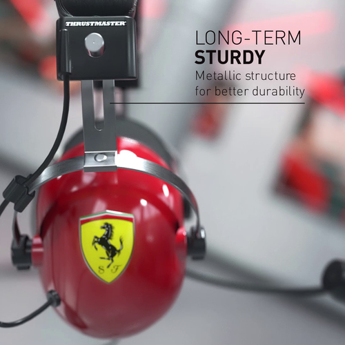 ThrustMaster FERRARI T Stereo Jaune - Micro-casque - grosbill-pro.com - 9