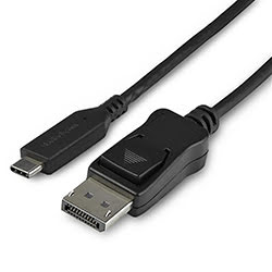 Grosbill Connectique PC StarTech Câble adaptateur USB-C - DisplayPort 8K/1m 