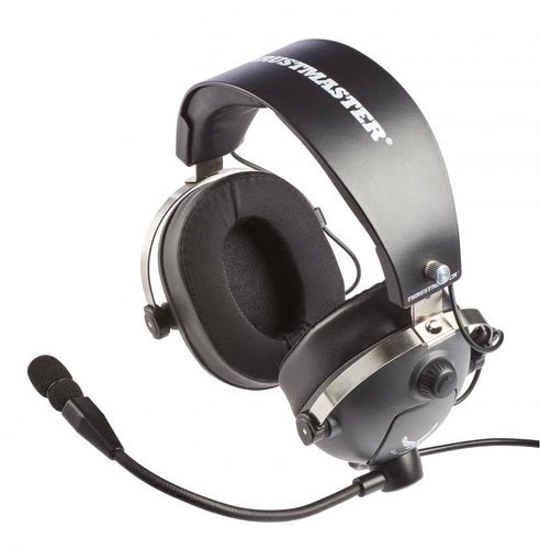 ThrustMaster T.Flight Stereo Noir - Micro-casque - grosbill-pro.com - 1